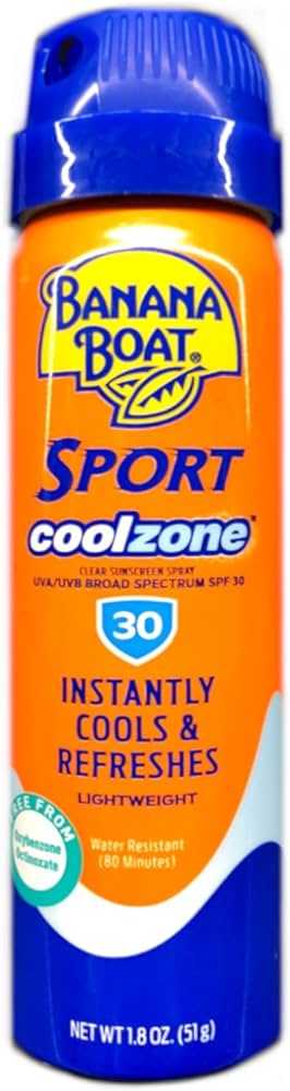 Banana Boat Sport Sunscreen Spray 6 X 1.8oz spf 30